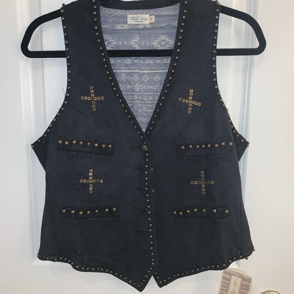 Tasha Polizzi Suede Vest - Picture 1 of 3